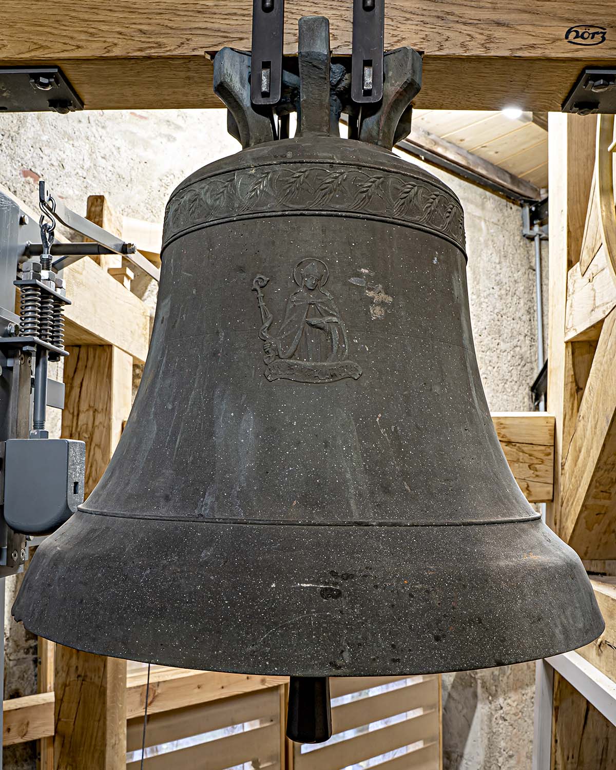 Glocke 9: Bonifatius (Kapitelsglocke)
